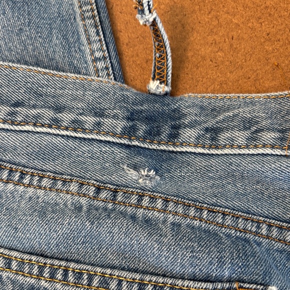 Levi's 505 Men's Light Blue Straight Jeans 38x29 - Picture 5 of 12